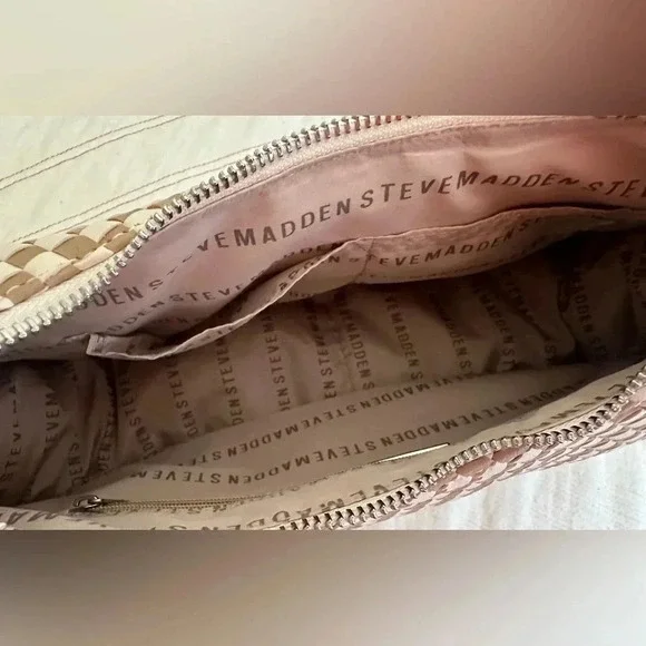 Steve Madden Win Woven Shoulder Bag - Picture 10 of 10